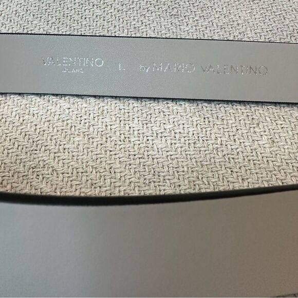 NEW Valentino Leather Giusy Bombe Belt Women’s Size Large Made in Italy NWT $350 - Picture 5 of 11